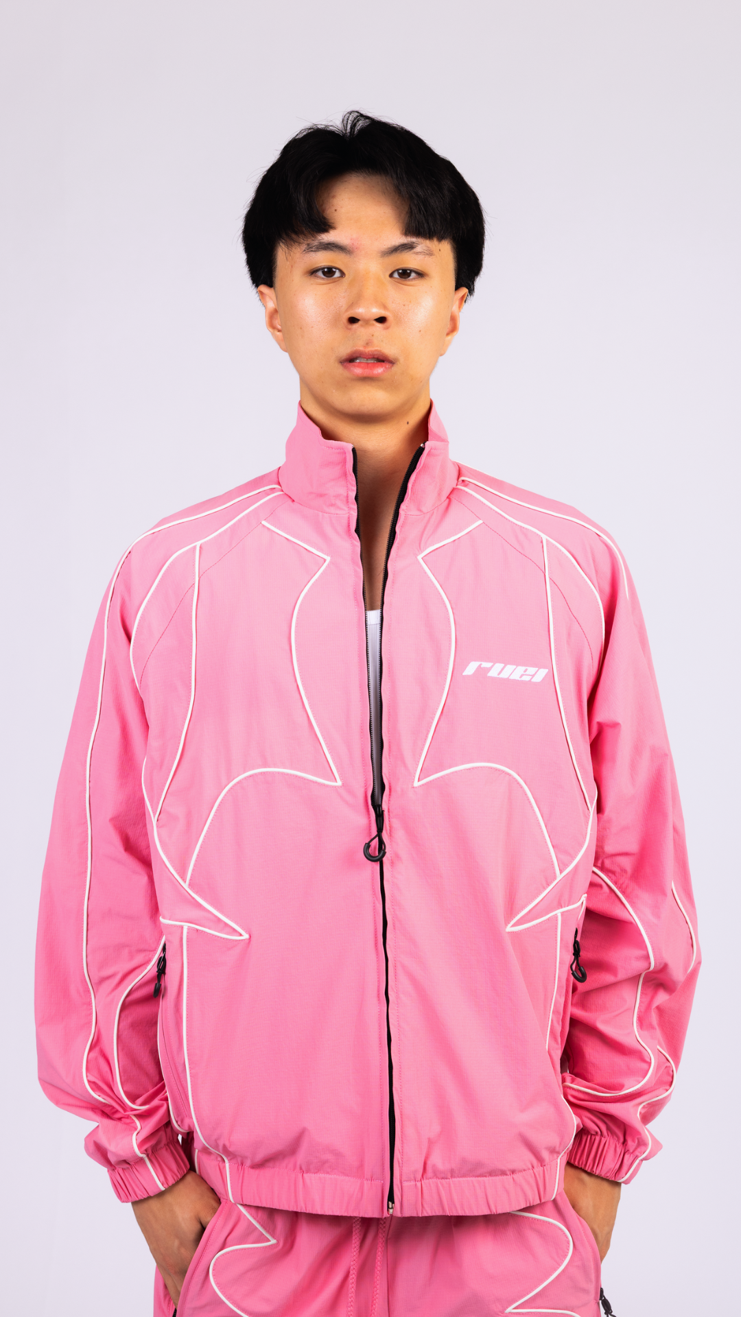 RUEI Pink Track Jacket